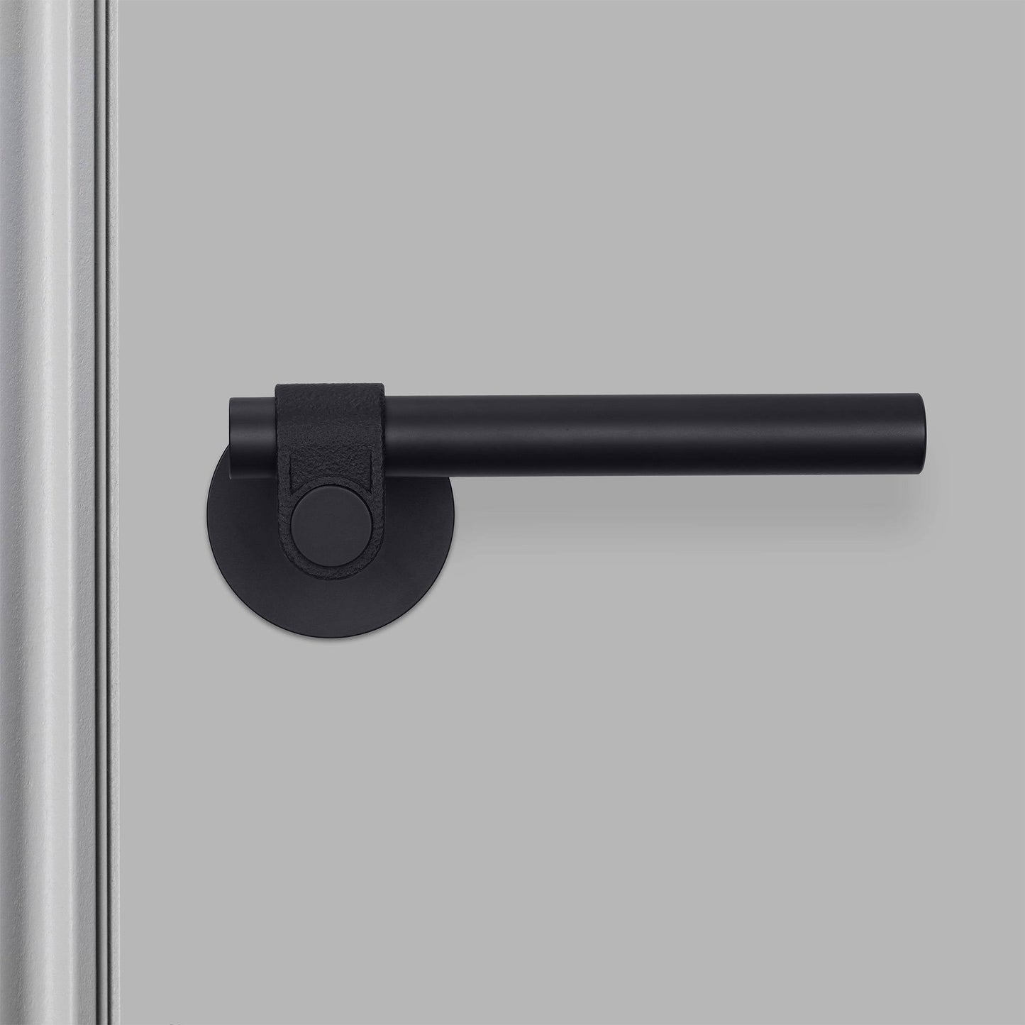 Buster + Punch Door Handle Set / Cast / Sprung
