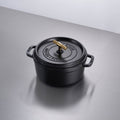 Buster + Punch Cocotte / 24CM / Cross / Staub / Black Brass