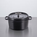Buster + Punch Kitchen Product Sku Size Finish 1 Finish 2 Ex Vat Inc Vat Cocotte / 28CM / Cross / Staub / Black gallery