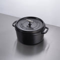 Buster + Punch Kitchen Product Sku Size Finish 1 Finish 2 Ex Vat Inc Vat Cocotte / 28CM / Cross / Staub / Black Steel