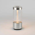 Buster + Punch Takeout portable table light in Steel, lit