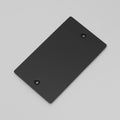 Buster + Punch 2G Wall Plate / Blank Black