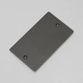 Buster + Punch 2G Wall Plate / Blank Smoked Bronze