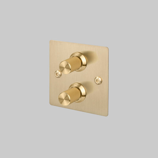 Buster + Punch 2G Dimmer / 120W / Linear Brass
