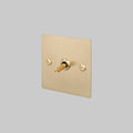 Buster + Punch 1G Toggle / Intermediate 3-WAY / Linear Brass