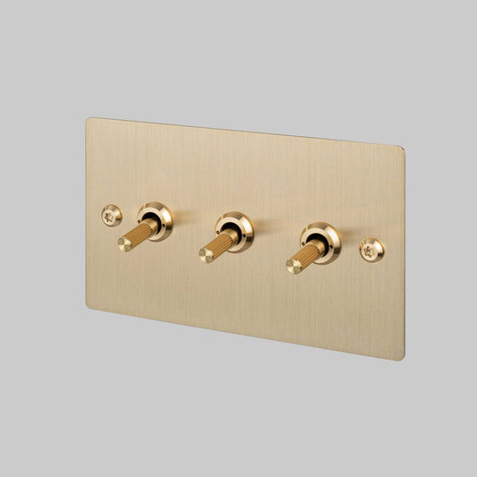 Buster + Punch 3G Toggle / 2-WAY / Linear Brass