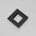 1G Wall Plate / For 1 Module 45MM Black