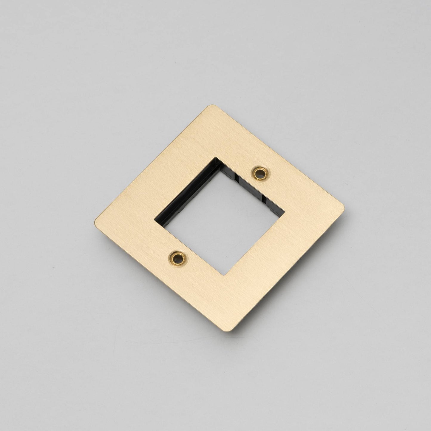 1G Wall Plate / For 1 Module 45MM Brass