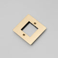 1G Wall Plate / For 1 Module 45MM Brass