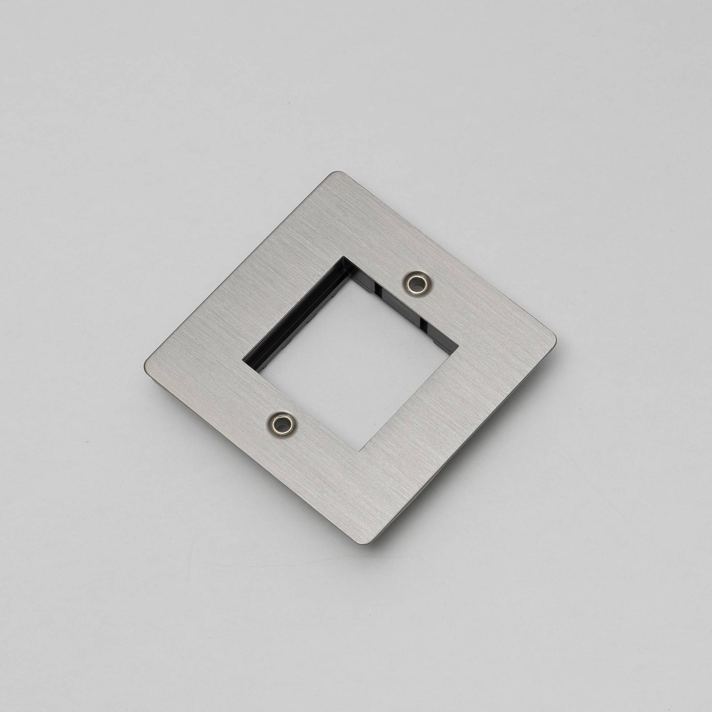 1G Wall Plate / For 1 Module 45MM Steel