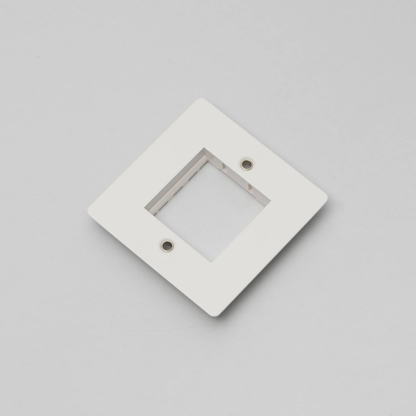 1G Wall Plate / For 1 Module 45MM White