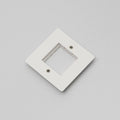 1G Wall Plate / For 1 Module 45MM White