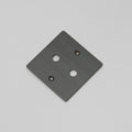 1G Wall Plate / For 2 Dimmers Only - Smoked Bronze