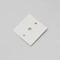 Buster + Punch 1G Wall Plate / Dimmer Or Toggle White