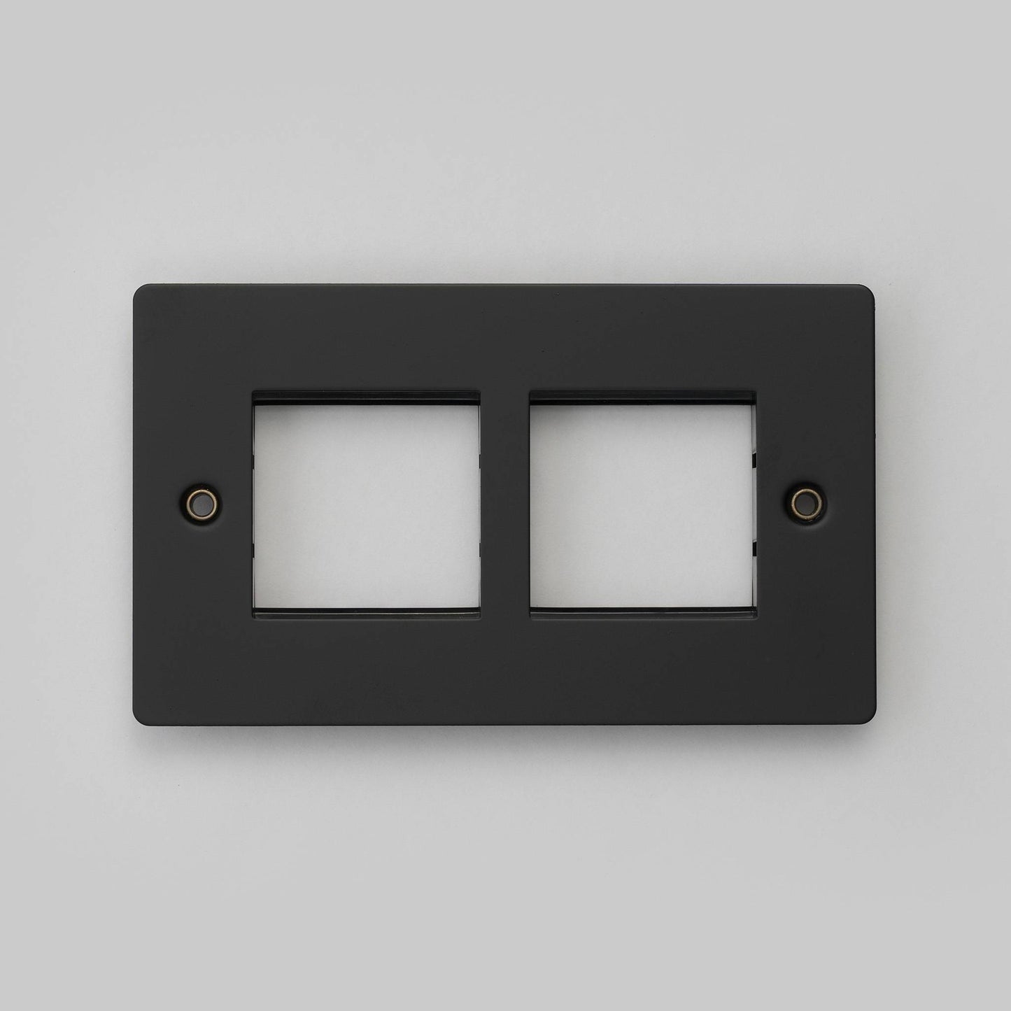 Buster + Punch 2G Wall Plate / For 2 Modules 45MM