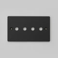 2G Wall Plate / For 4 Dimmers Or Toggles detail