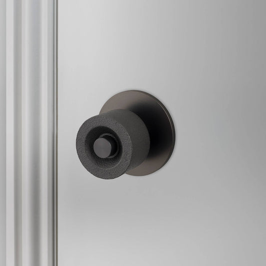 Buster + Punch Door Knob Set / Cast Smoked Bronze