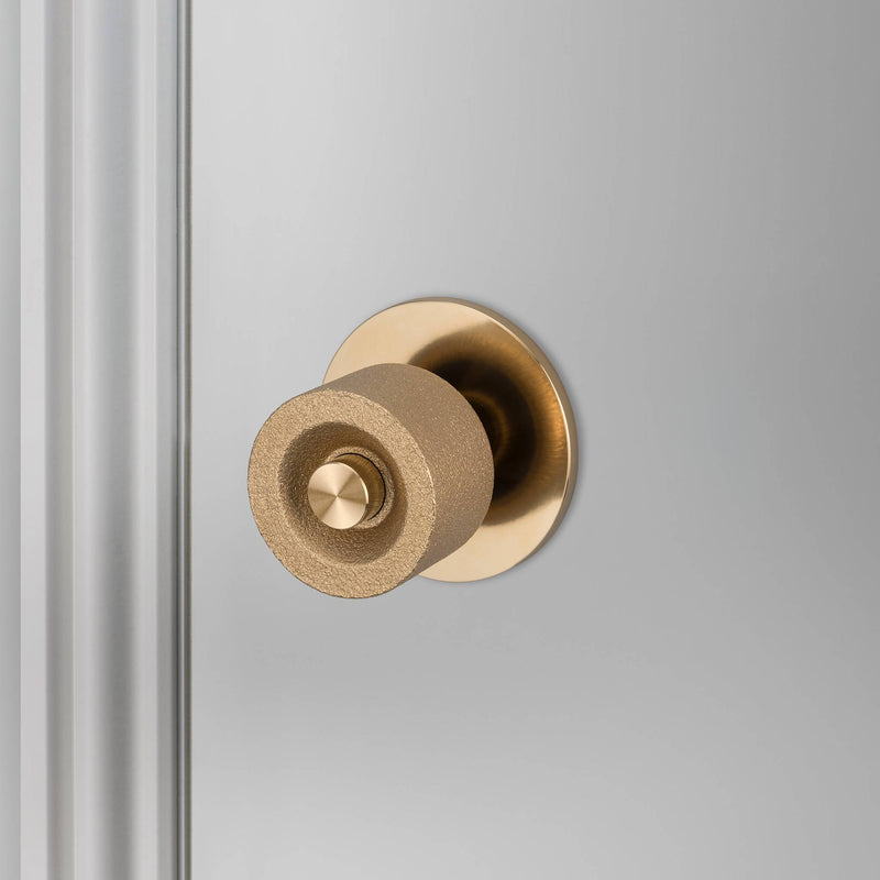 Buster + Punch Door Knob Set / Cast Brass