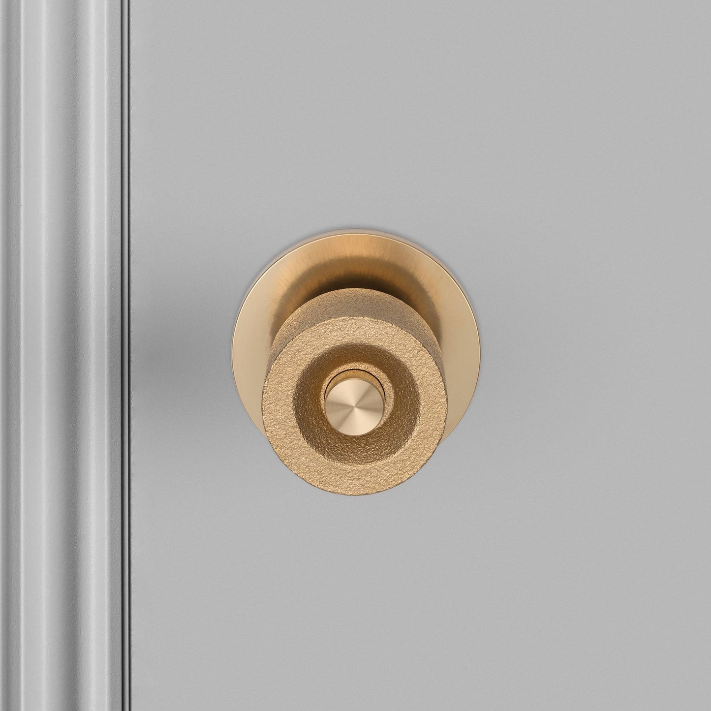 Buster + Punch Door Knob Set / Cast Brass detail