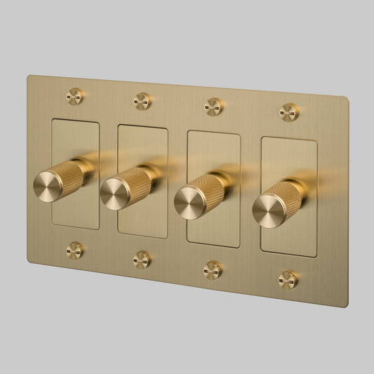 Buster + Punch 4G Dimmer / 120W / Cross Brass