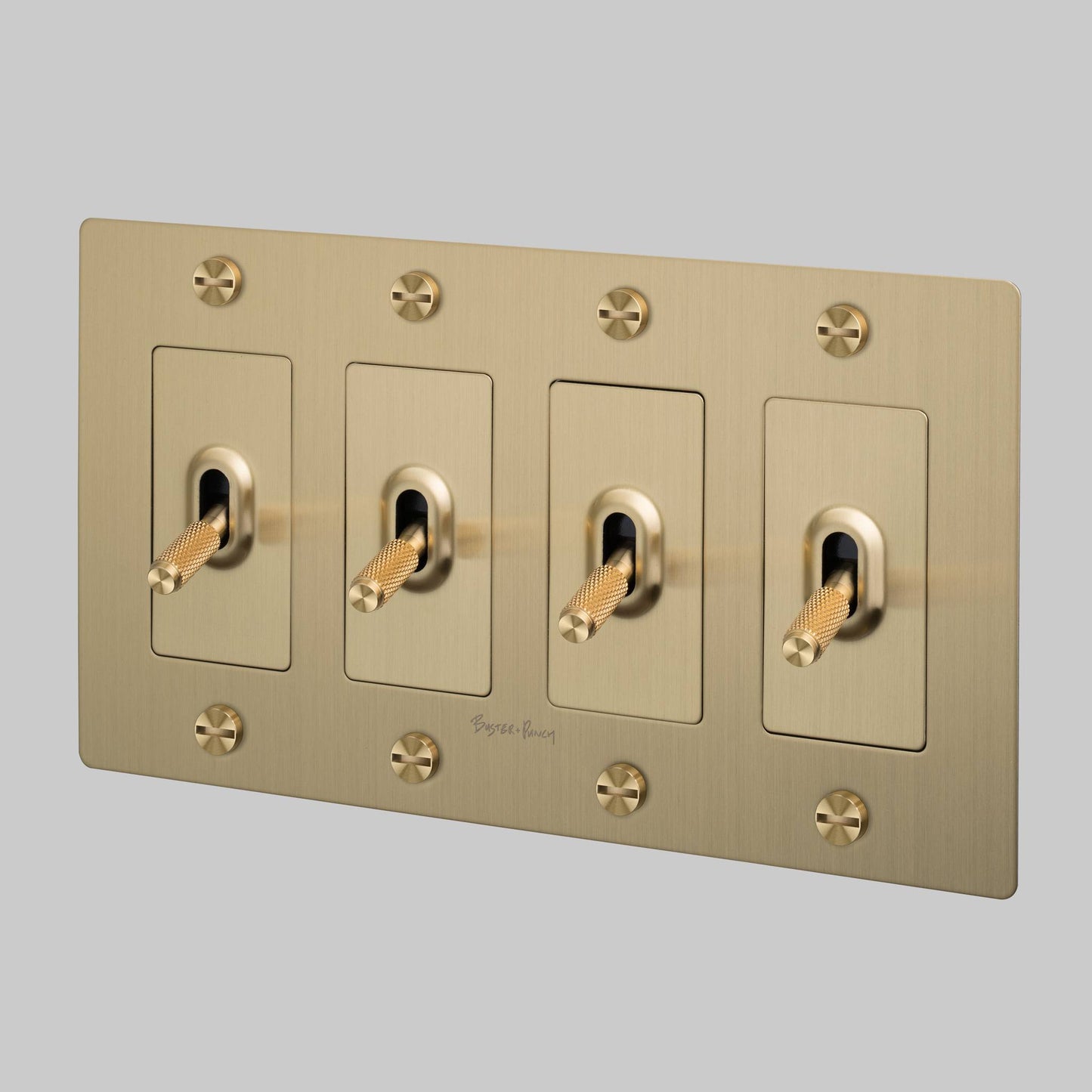 Buster + Punch 4G Toggle / 2-WAY / Cross Brass