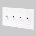 Buster + Punch 4G Toggle / 2-WAY / Cross White