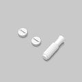 Buster + Punch Detail Kit / Toggle / Cross White