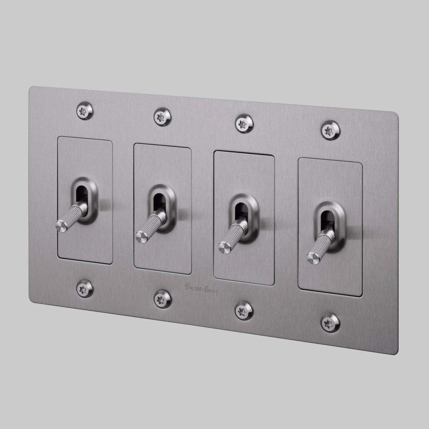 Buster + Punch 4G Toggle / 2-WAY / Linear Steel
