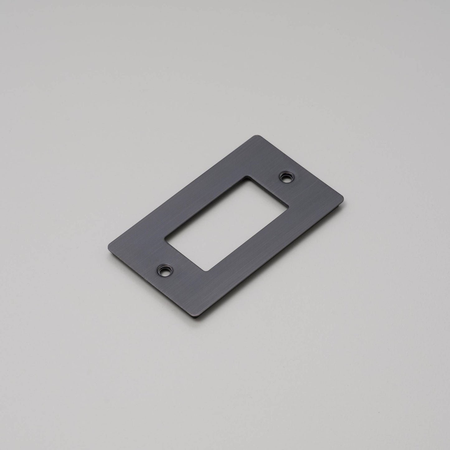 Buster + Punch 1G Wall Plate / Blank Smoked Bronze