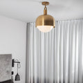 Buster + Punch Forked Ceiling / Linear / Shade / Globe / Opal / Large