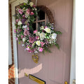 Brass Bumble Bee Heart Door Knocker - Brass Finish - Brass bee