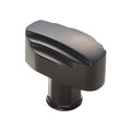 Carlisle Brass Cupboard Knob Matt Black FTD ART DECO KNOB 30mm