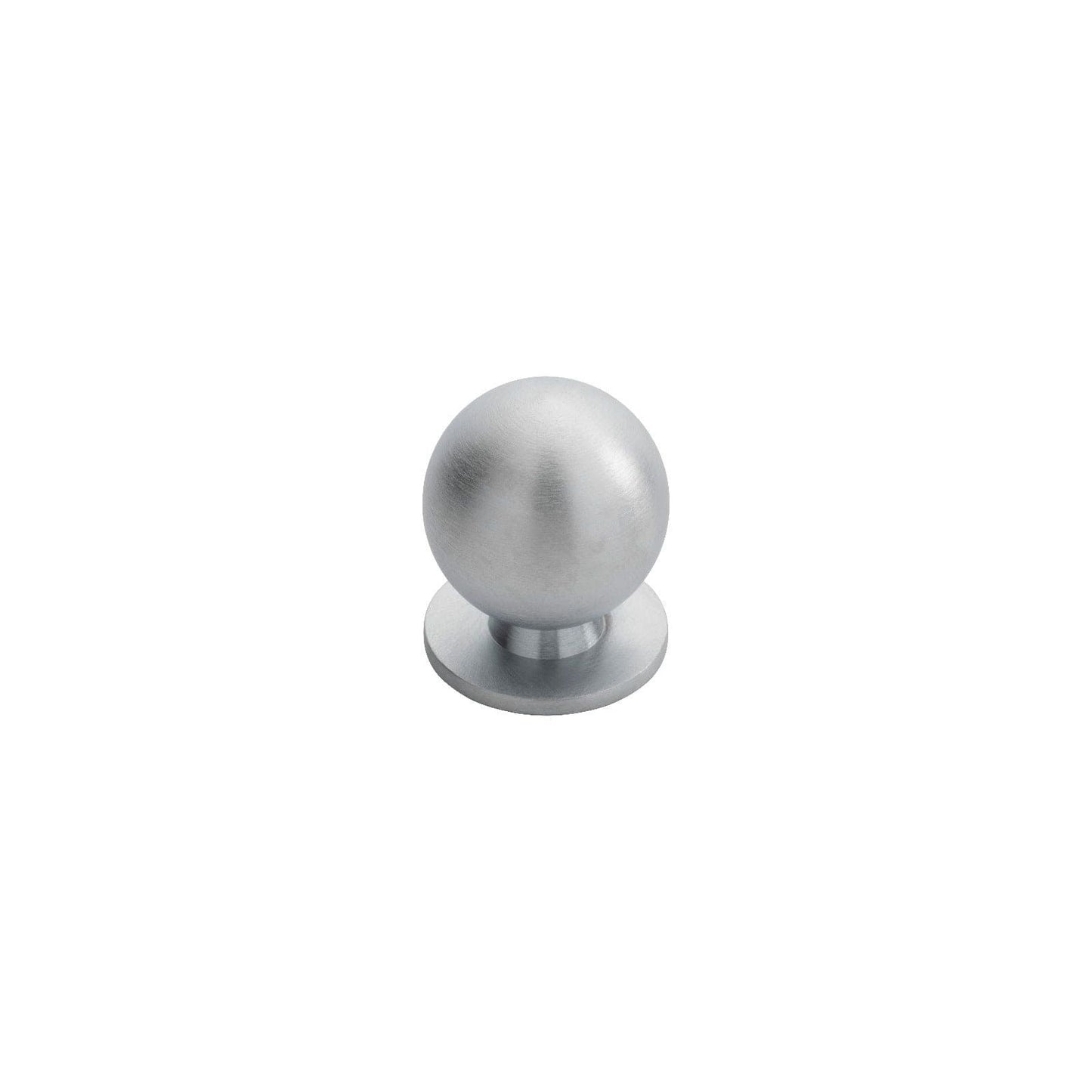 Carlisle Brass Cupboard Knob Satin Chrome FTD BALL KNOB 30mm