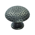 Carlisle Brass Knobs Antique Steel FTD HAMMERED FINISH KNOB 32mm