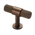 Carlisle Brass Cupboard Knob Antique Brass FTD LINES T-BAR KNOB