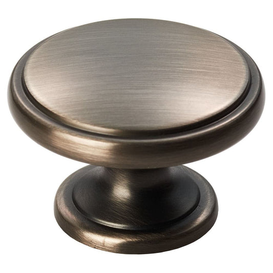 Carlisle Brass Knobs Gun Metal FTD OXFORD KNOB 38mm