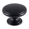 Carlisle Brass Knobs Matt Black FTD OXFORD KNOB 38mm