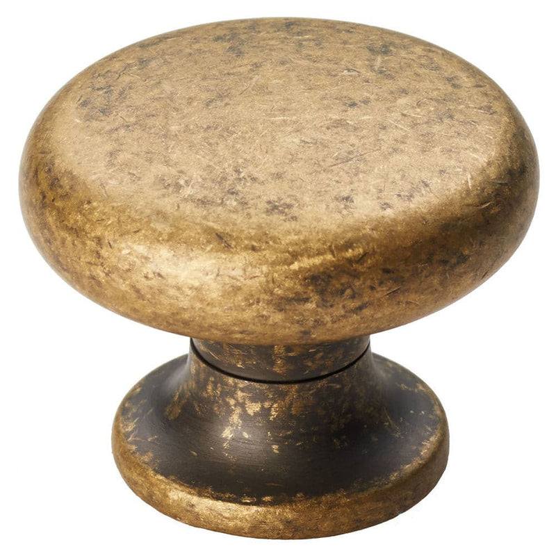 Carlisle Brass Cupboard Knob Antique Brass FTD TEMPERANCE KNOB 35mm