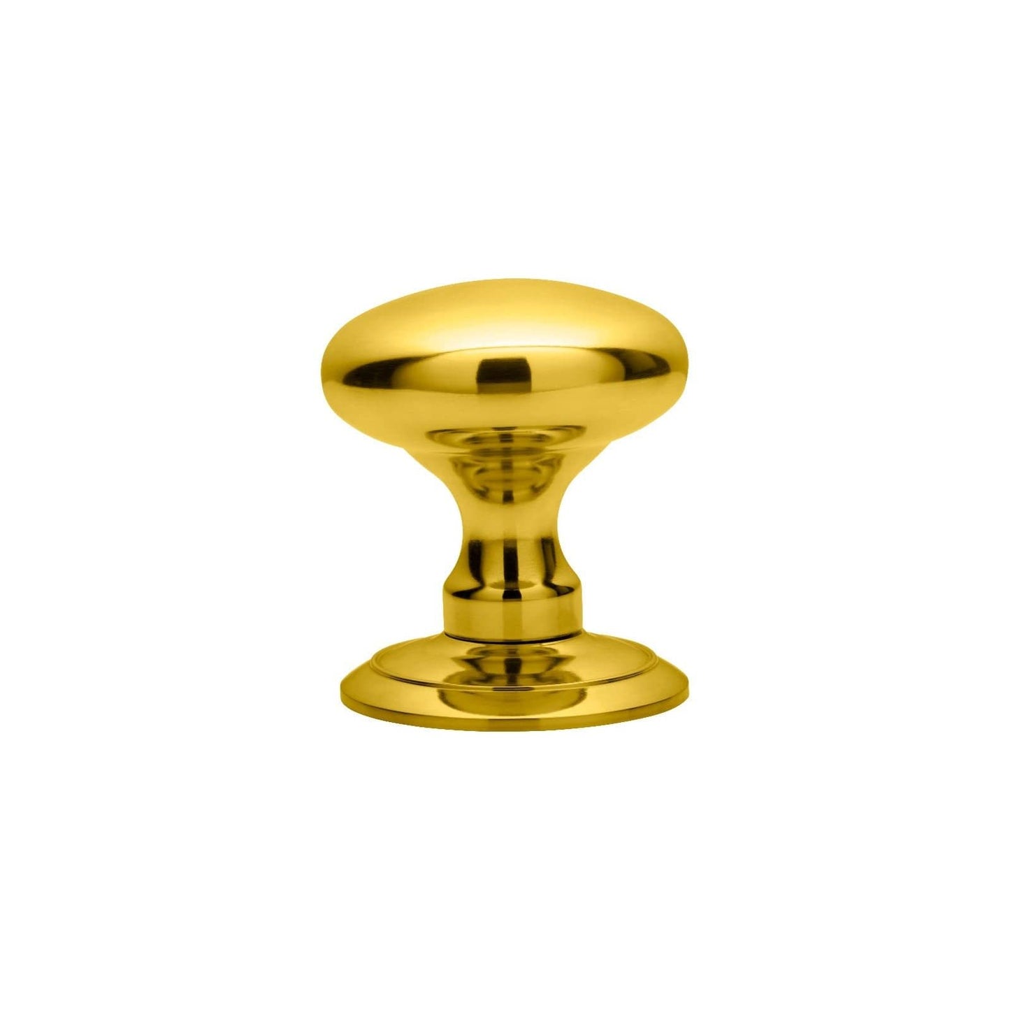Carlisle Brass Knobs Polished Brass Ice Large Mortice Knob