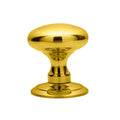 Carlisle Brass Knobs Polished Brass Ice Large Mortice Knob