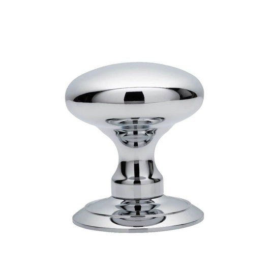 Carlisle Brass Knobs Polished Chrome Ice Large Mortice Knob
