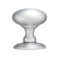 Carlisle Brass Knobs Satin Chrome Ice Large Mortice Knob