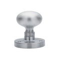 Carlisle Brass Knobs Satin Chrome MUSHROOM MORTICE KNOB