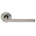 Carlisle Brass Handles Polished Chrome Serozzetta Manon Lever On Round Rose Concealed Fix