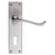 Satin Chrome / Lock - Standard / 150mm x 43mm Backplate