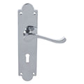 Victorian Scroll Lever On Shaped Backplate - (Contract Range)