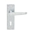 Satin Chrome / 155mm x 40mm Backplate / Lock - Standard