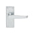 Satin Chrome / 120mm x 40mm Backplate / Latch