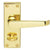 Polished Brass / 120mm x 40mm Backplate / Privacy