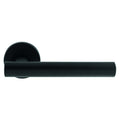 Philadelphia Lever on Sprung Push on Round Rose